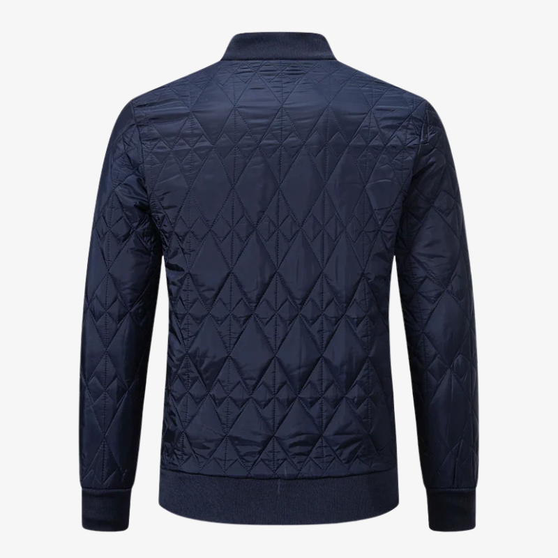Augsburg Elegante giacca trapuntata a rombi stile bomber