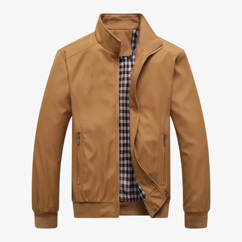 Stuttgart Leichte Blouson-Übergangsjacke mit Stehkragen