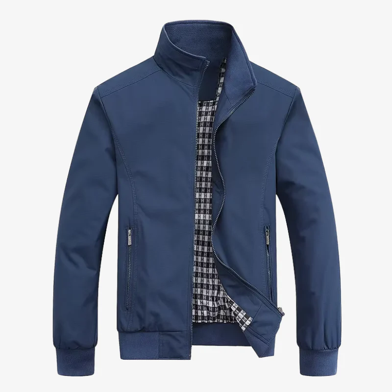 Stuttgart Leichte Blouson-Übergangsjacke mit Stehkragen