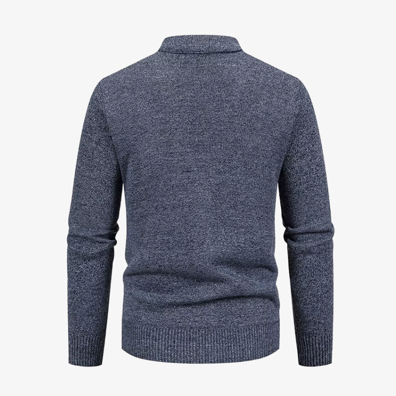 Baden-Baden V-Ausschnitt Cardigan mit Rautenmuster
