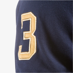 Baden-Baden Sportliches Polohemd mit Kontraststreifen und Wappen