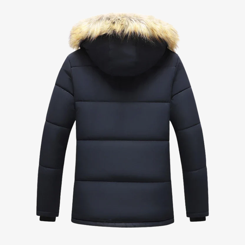 Oberstdorf Gefütterter Winterparka mit Teddyfutter und Kunstfell-Kapuze