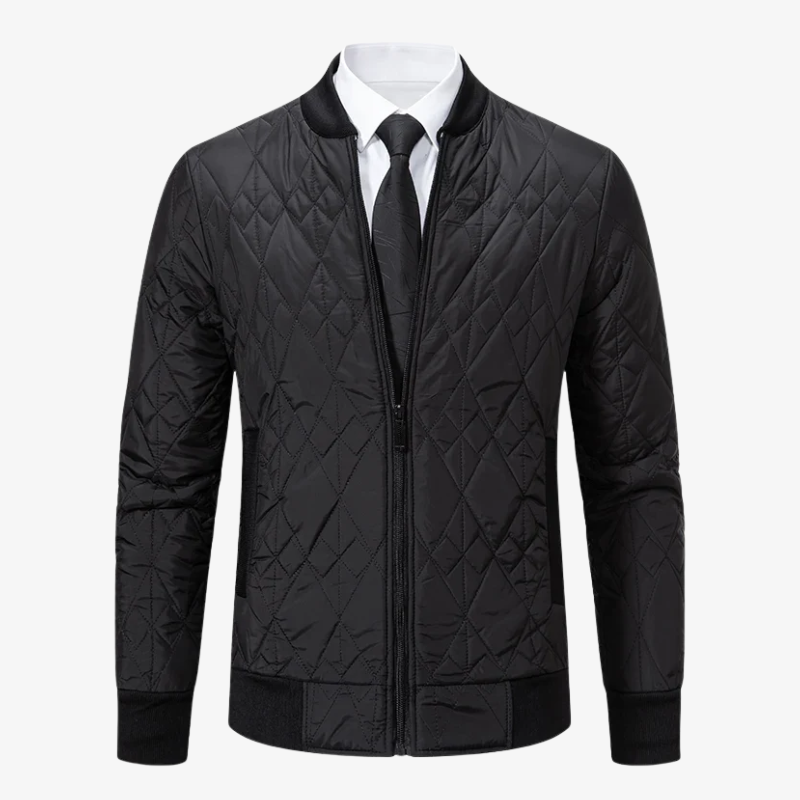 Augsburg Elegante giacca trapuntata a rombi stile bomber