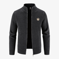 Kronberg Strickjacke mit Reißverschluss und Stehkragen