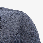 Baden-Baden V-Ausschnitt Cardigan mit Rautenmuster