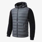 Innsbruck Sportliche Hybrid-Steppjacke mit Kapuze