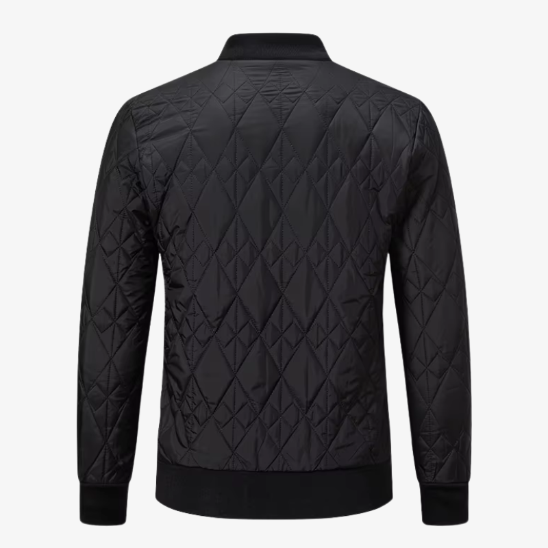 Augsburg Elegante giacca trapuntata a rombi stile bomber