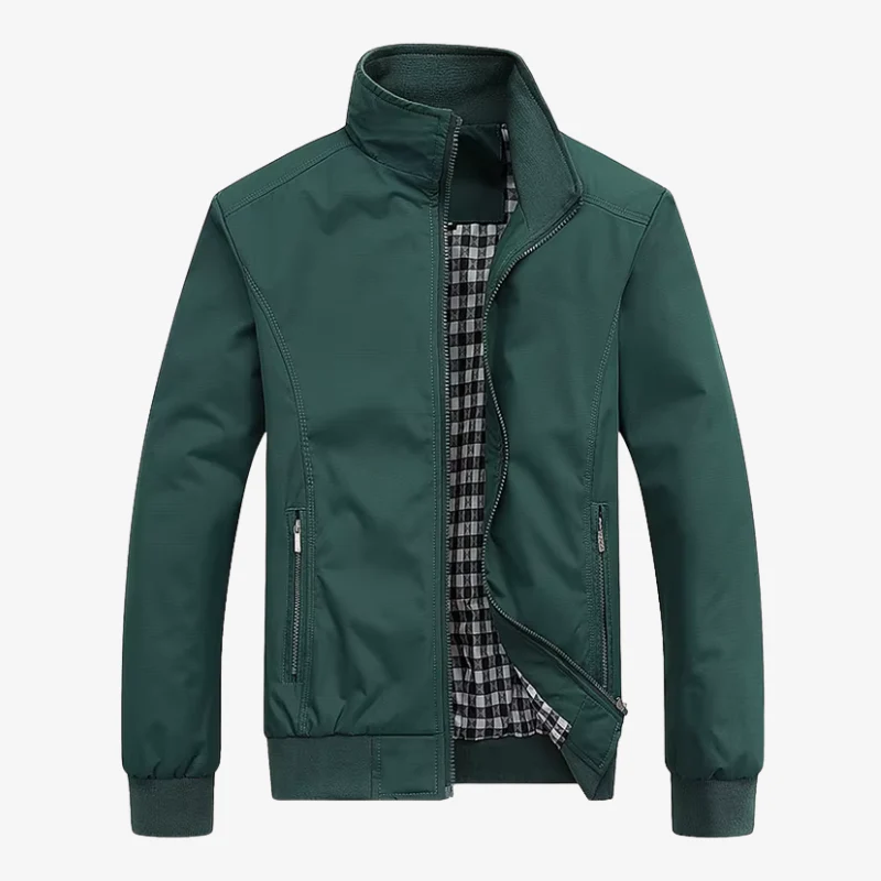 Stuttgart Leichte Blouson-Übergangsjacke mit Stehkragen