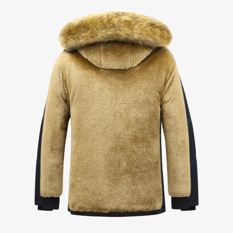 Oberstdorf Gefütterter Winterparka mit Teddyfutter und Kunstfell-Kapuze