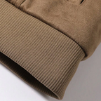 Füssen Gefütterte Fliegerjacke in Wildleder-Optik mit Sherpa-Kragen
