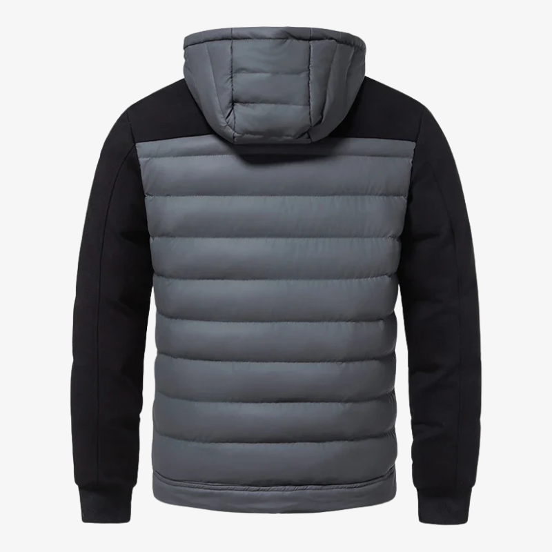 Innsbruck Sportliche Hybrid-Steppjacke mit Kapuze