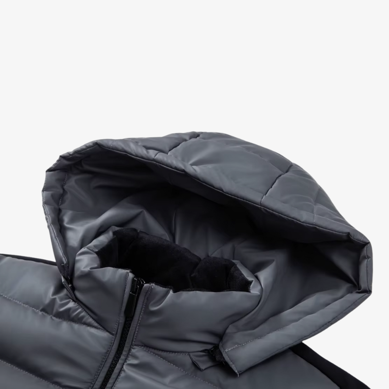 Innsbruck Sportliche Hybrid-Steppjacke mit Kapuze