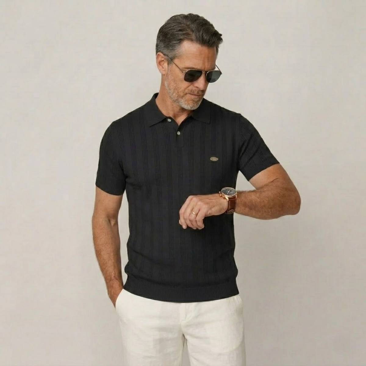 Polo Texturée Bremton