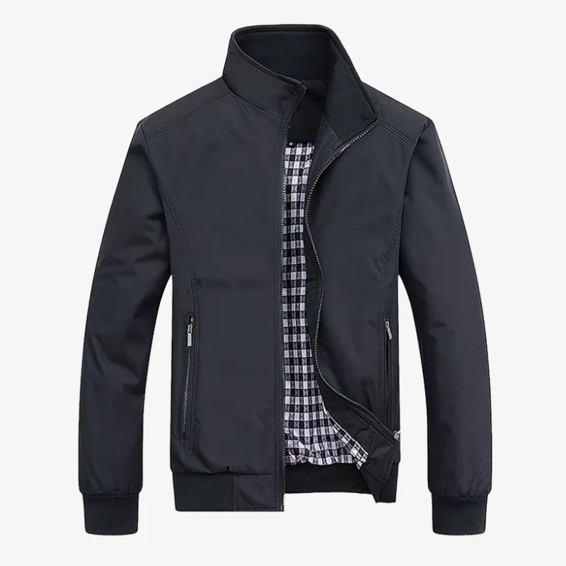 Stuttgart Leichte Blouson-Übergangsjacke mit Stehkragen