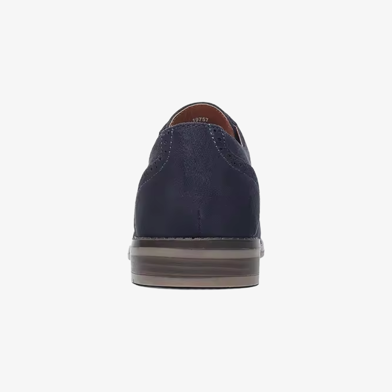 Potsdam Lässiger Brogue-Schnürschuh in Wildleder-Optik