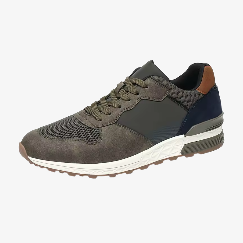 Salzburg Sportlicher Retro-Sneaker mit Mesh-Details