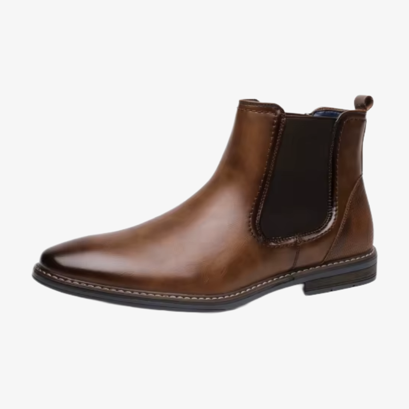 Heidelberg Klassische Chelsea Boots in Glattleder-Optik