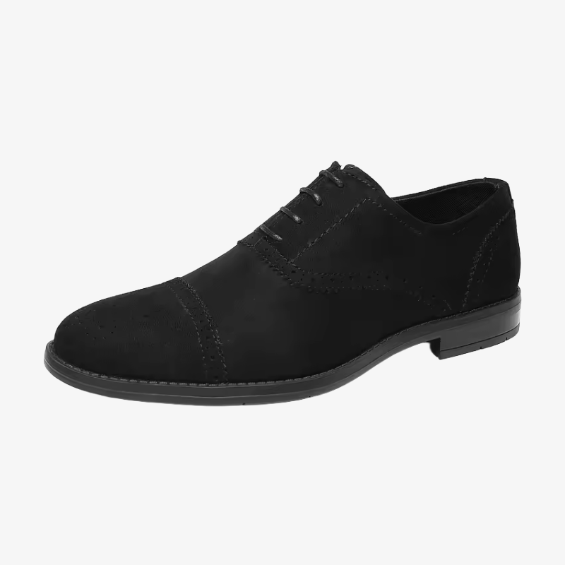 Nürnberg Eleganter Oxford-Schnürschuh in Wildleder-Optik