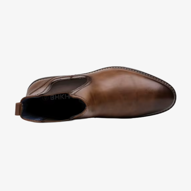 Heidelberg Klassische Chelsea Boots in Glattleder-Optik