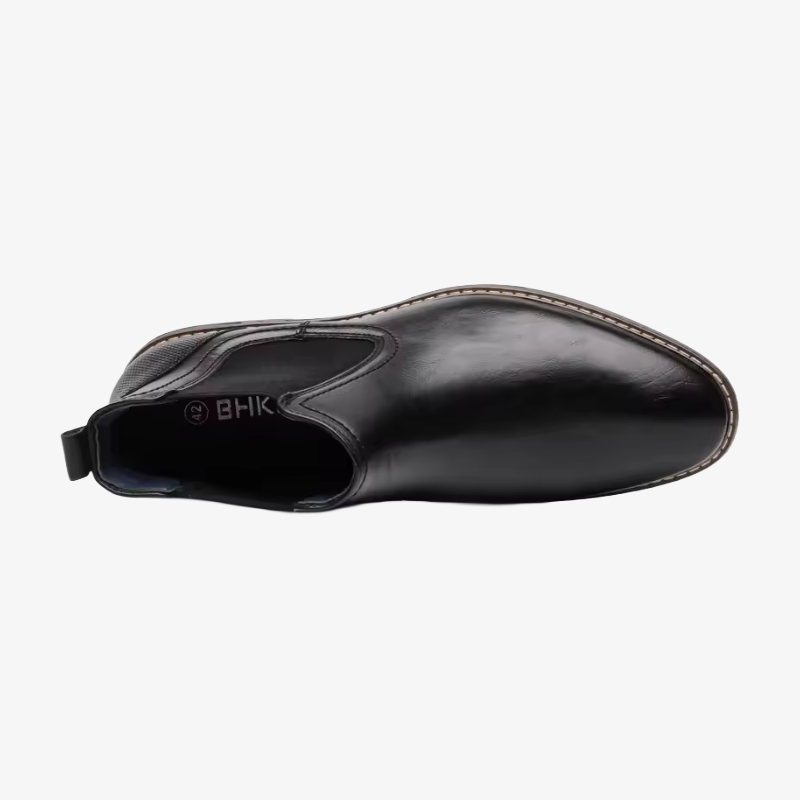 Heidelberg Klassische Chelsea Boots in Glattleder-Optik